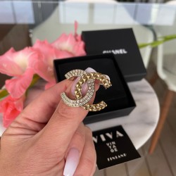 Chanel CC Brooch